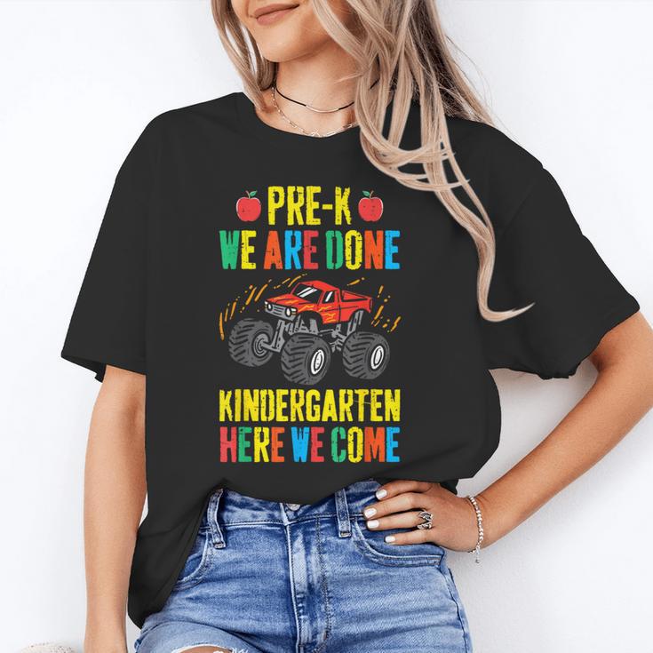 Pre-K Graduation Monster Truck Kindergarten Here We Come Unisex T-Shirt