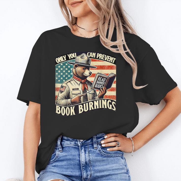 Only You Can Prevent Book Burnings Books Unisex T-Shirt Only You Can Prevent Book Burnings Books Unisex T-Shirt