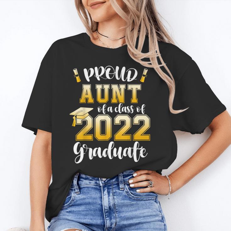 Proud Aunt Of a Class Of 2022 Graduate Graduation 2022 Women Unisex T-Shirt