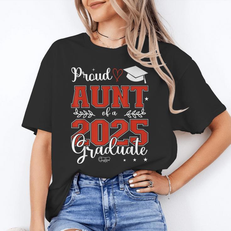 Proud Aunt Of a Class Of 2025 Graduate For Graduation Unisex T-Shirt