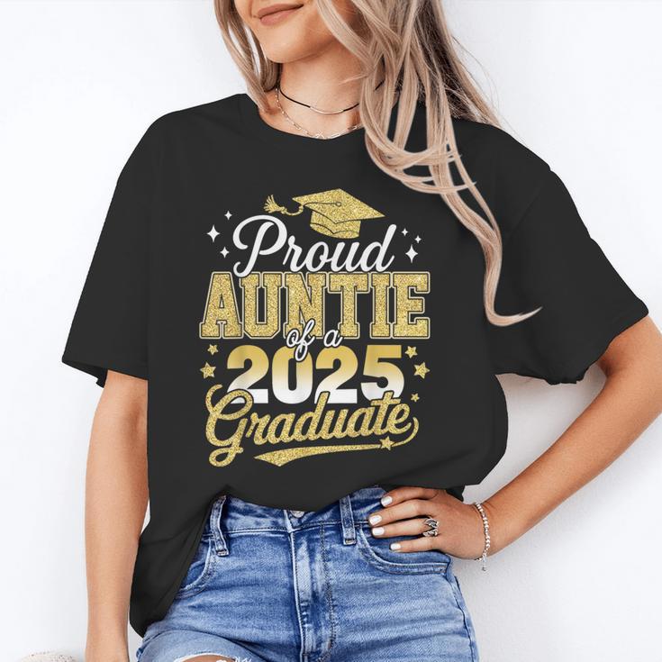 Proud Auntie Of A Class Of 2025 Graduate Senior Graduation Unisex T-Shirt