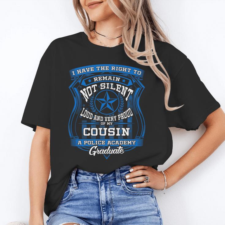Proud Of Cousin Police Academy Graduation Shirt Unisex T-Shirt