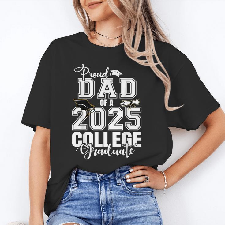 Proud Dad Of A 2025 College Graduate Graduation Unisex T-Shirt
