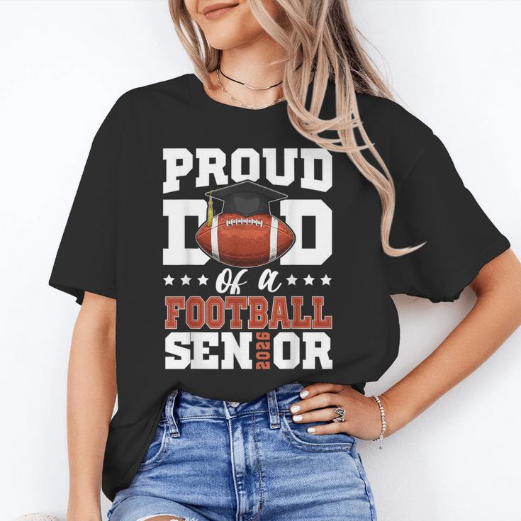 Proud Dad Of a Football Senior 2026 Graduation Unisex T-Shirt