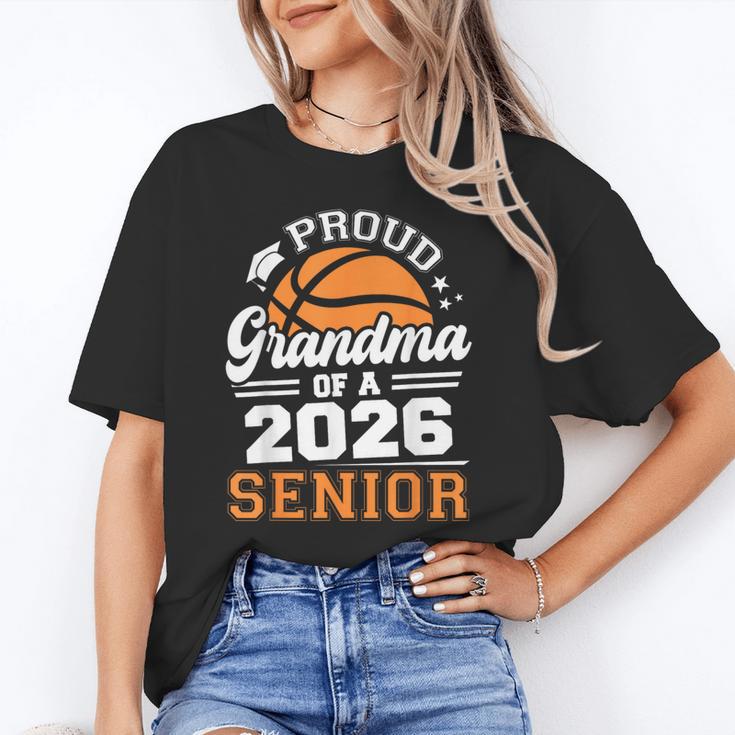 Proud Grandma Of A 2026 Senior Basketball Graduation Unisex T-Shirt