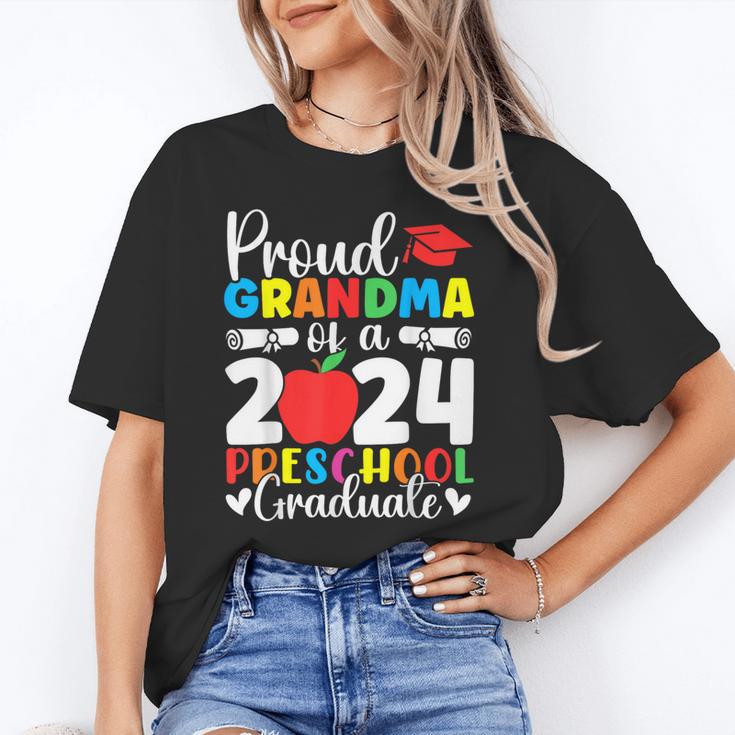 Proud Grandma Of Class Of 2024 Preschool Graduate Graduation Unisex T-Shirt