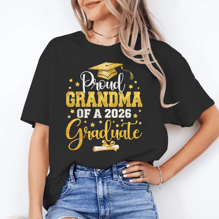 Proud Grandma Of A Class Of 2026 Graduate Senior Graduation Unisex T-Shirt