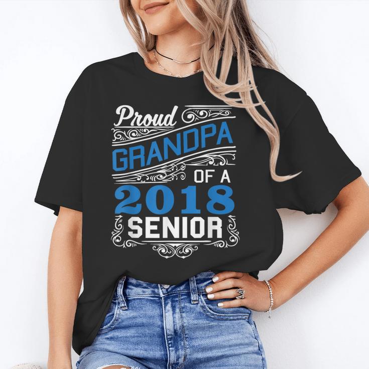 Proud Grandpa Of 2018 Senior T-Shirt Student Graduation Unisex T-Shirt