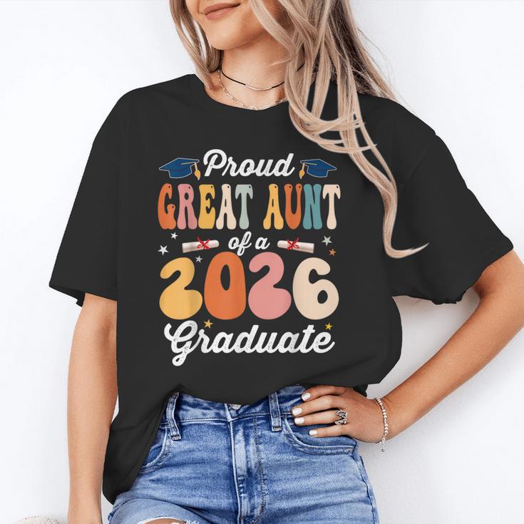 Proud Great Aunt Of a Class Of 2026 Graduate Graduation Unisex T-Shirt