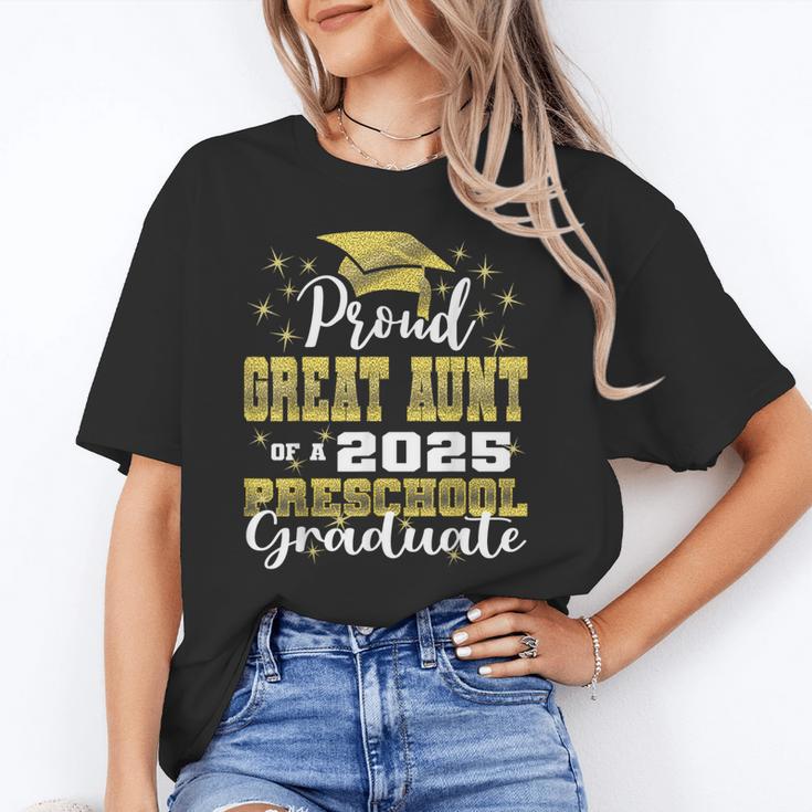 Proud Great Aunt Of Preschool Graduate 2025 Graduation Unisex T-Shirt