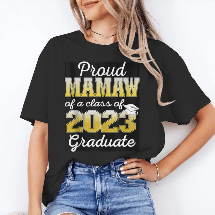 Proud Mamaw Of 2023 Graduate Class 2023 Graduation Family Unisex T-Shirt