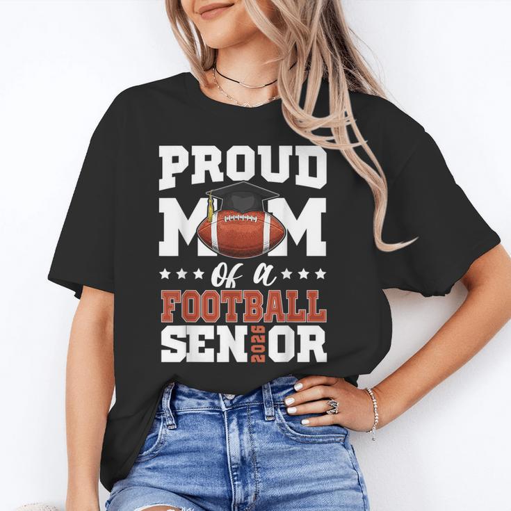 Proud Mom Of a Football Senior 2026 Graduation Gifts Unisex T-Shirt