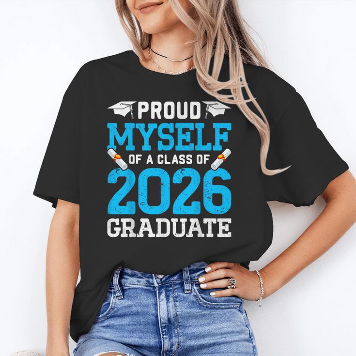 Proud Myself Of A Class Of 2026 Graduate Senior Graduation Unisex T-Shirt