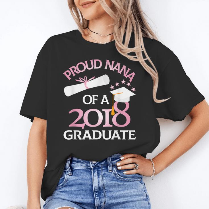 Proud Nana Of a 2018 Graduate Grandmother Graduation Unisex T-Shirt