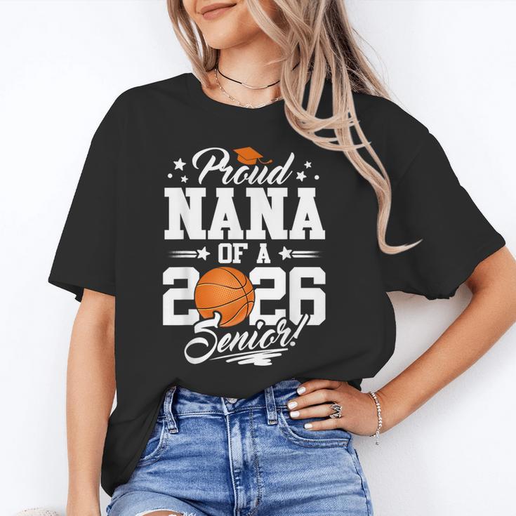 Proud Nana Of A 2026 Senior Basketball Graduation Unisex T-Shirt