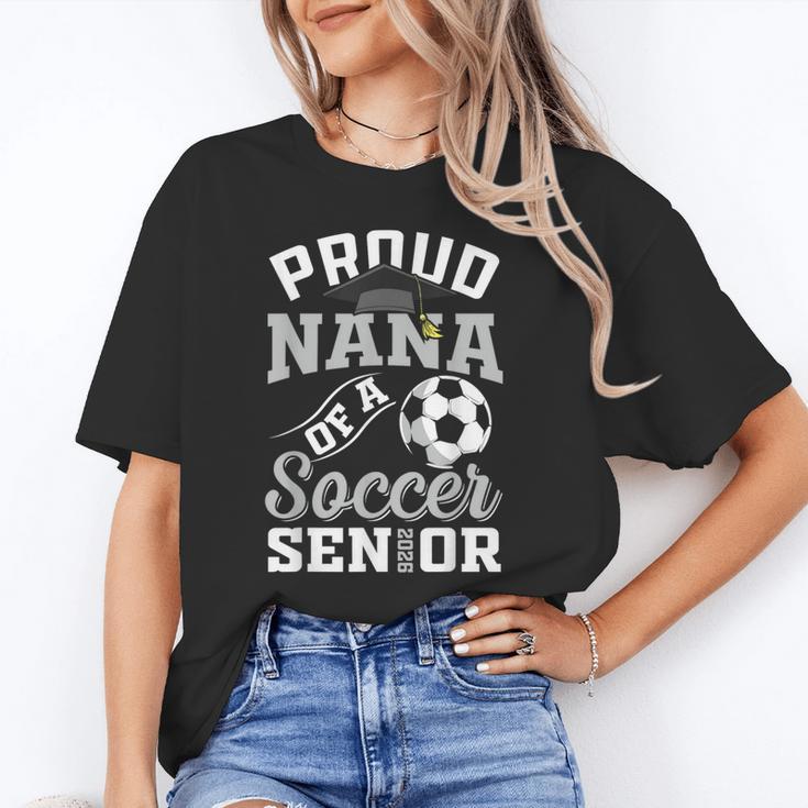Proud Nana Of a Soccer Senior Class Of 2026 Graduation Unisex T-Shirt