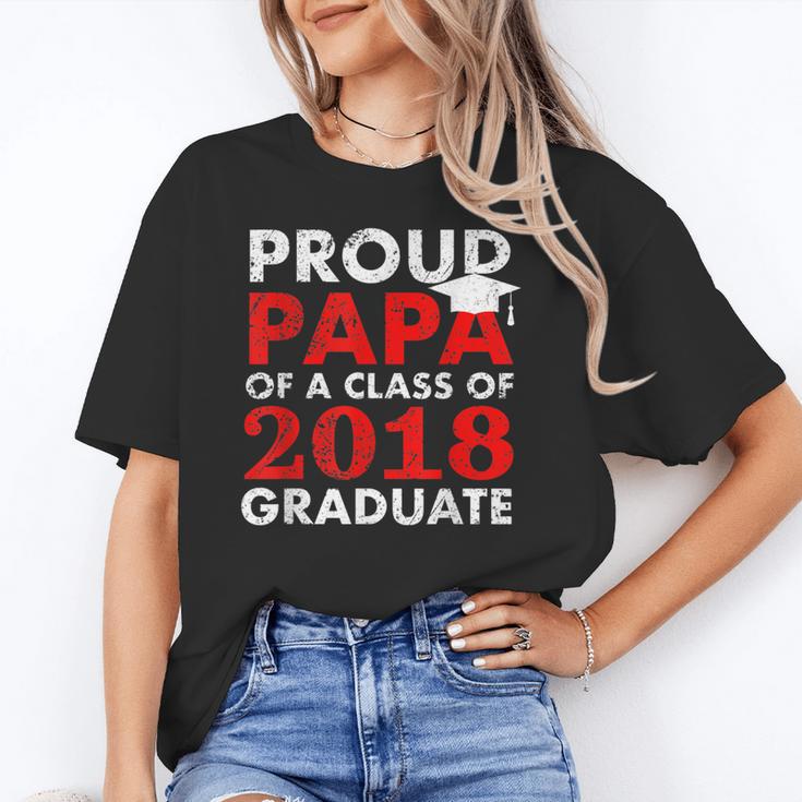 Proud Papa Of A Class Of 2018 Graduate Shirt Graduation Unisex T-Shirt