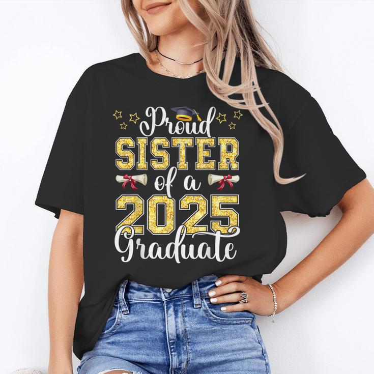 Proud Sister Of A Class Of 2025 Graduate Senior Graduation Unisex T-Shirt