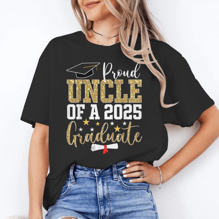 Proud Uncle Of A 2025 Graduate Uncle Graduation 2025 Unisex T-Shirt