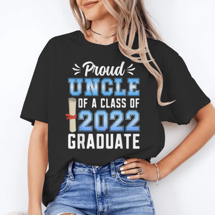 Proud Uncle Of A Class Of 2022 Graduate 22 Senior Graduation Unisex T-Shirt