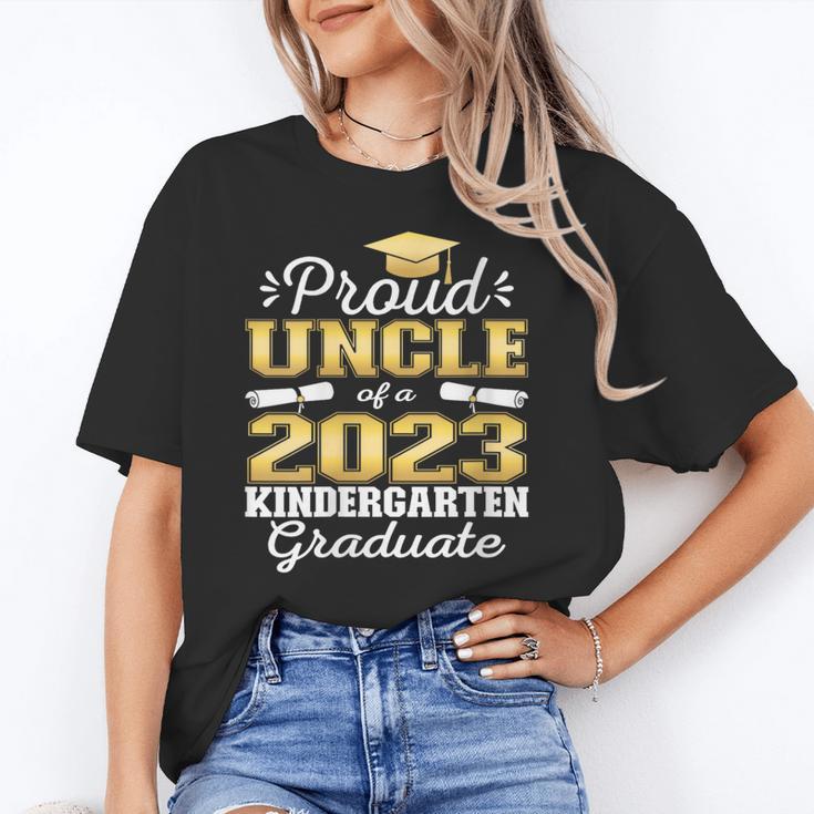 Proud Uncle Of Kindergarten Graduate 2023 Graduation Uncle Unisex T-Shirt