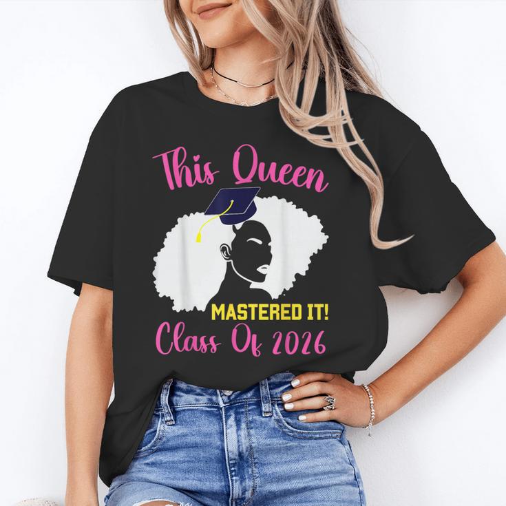 This Queen Mastered It Masters Graduation Class Of 2026 Unisex T-Shirt