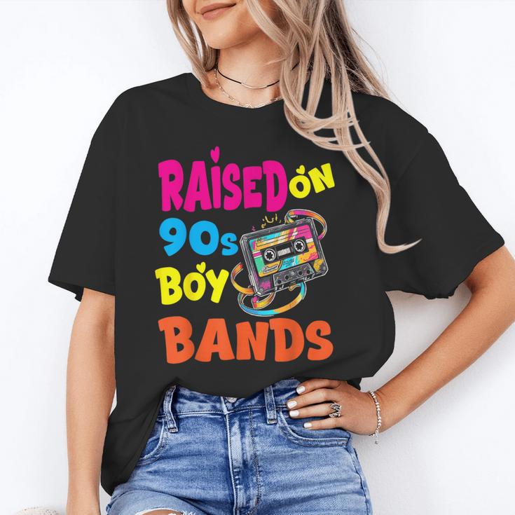 Raised On 90s Boy Bands Nostalgia Love Women Men Unisex T-Shirt