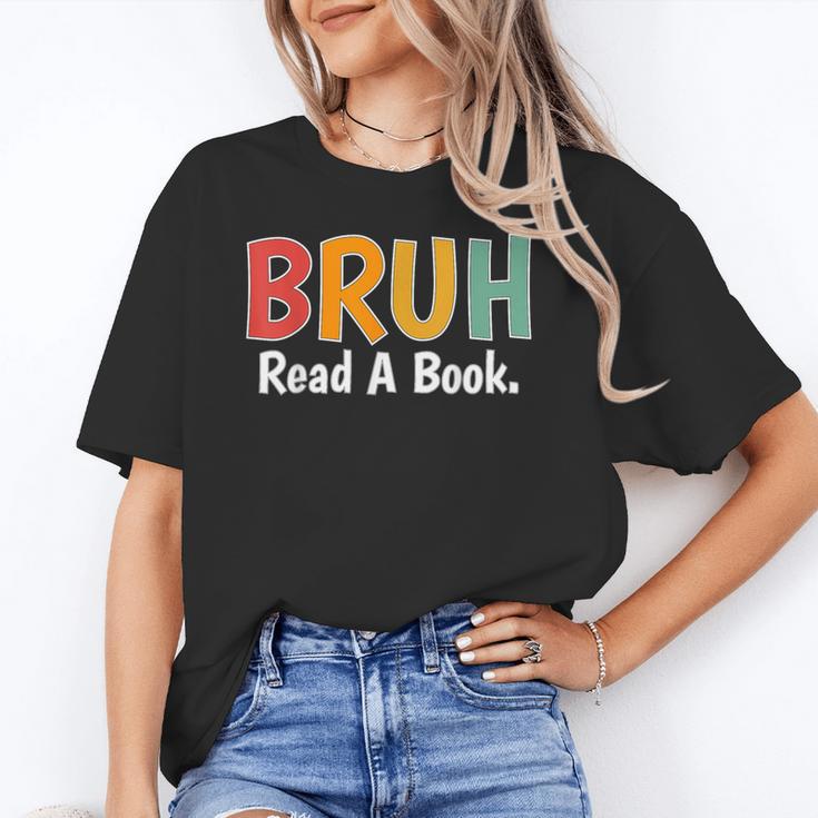 Read A Book Bruh English Teacher Reading Read A Book Unisex T-Shirt