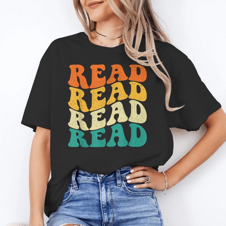 Read Read Read Read Book Lover Reading Bookworm Reader Unisex T-Shirt
