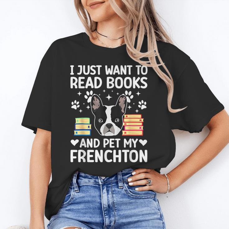 Read Books & Pet My Frenchton Owner Frenchton Lover Unisex T-Shirt