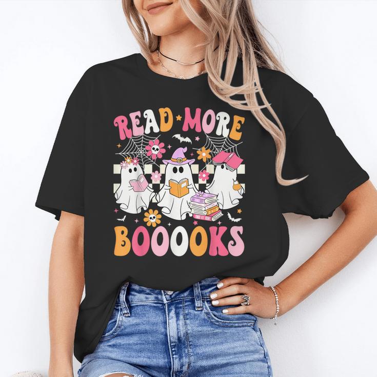 Read More Books Ghosts Reading Book Teacher Halloween Unisex T-Shirt