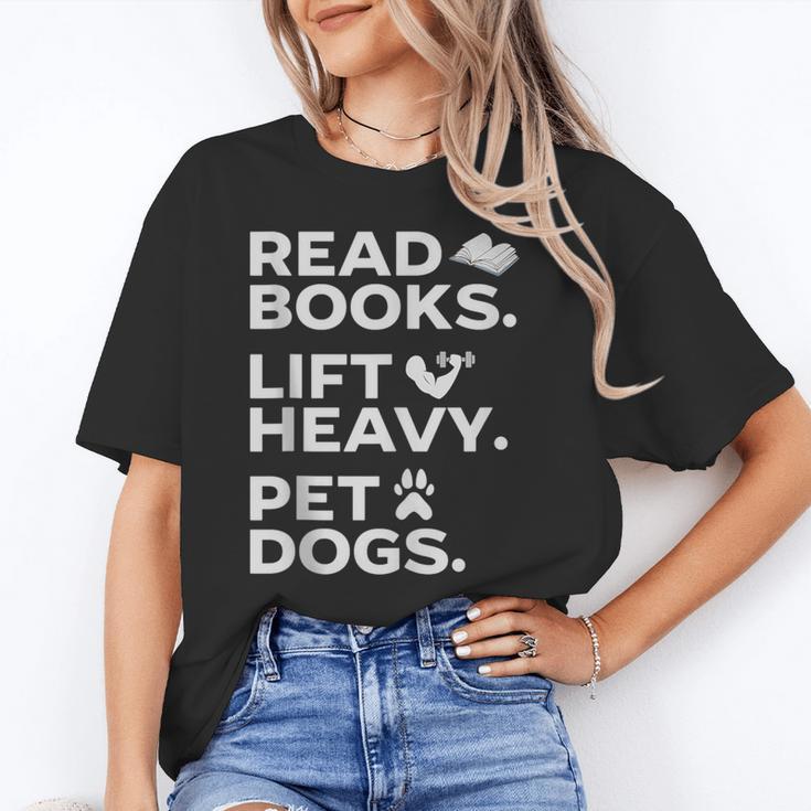 Read Books Lift Heavy Pet Dogs Unisex T-Shirt