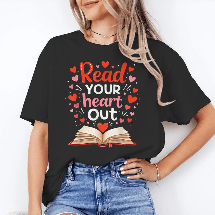 Read Your Heart Out Reading Book Lover Valentine Day Unisex T-Shirt Read Your Heart Out Reading Book Lover Valentine Day Unisex T-Shirt
