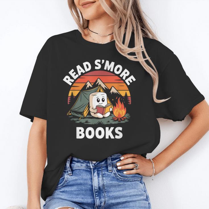 Read S'More Books Cute Campfire Reading Book Lovers Unisex T-Shirt Read S'More Books Cute Campfire Reading Book Lovers Unisex T-Shirt