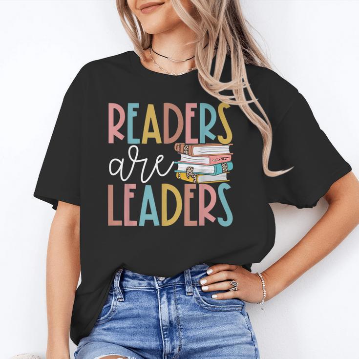 Readers Are Leaders Reading Book Lovers Teacher Women Kids Unisex T-Shirt Readers Are Leaders Reading Book Lovers Teacher Women Kids Unisex T-Shirt