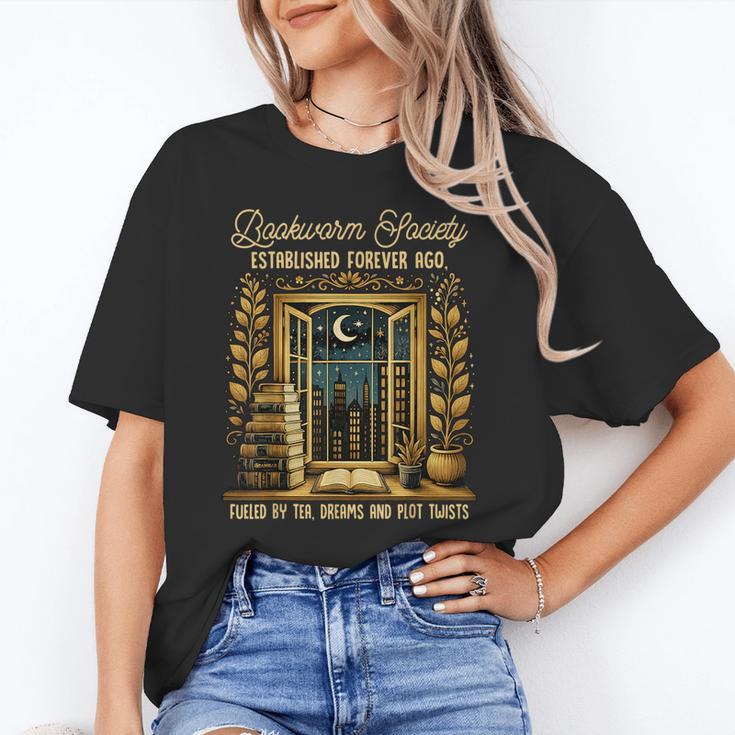 Reading Book Lover Bookish Readers Bookworm Society Unisex T-Shirt