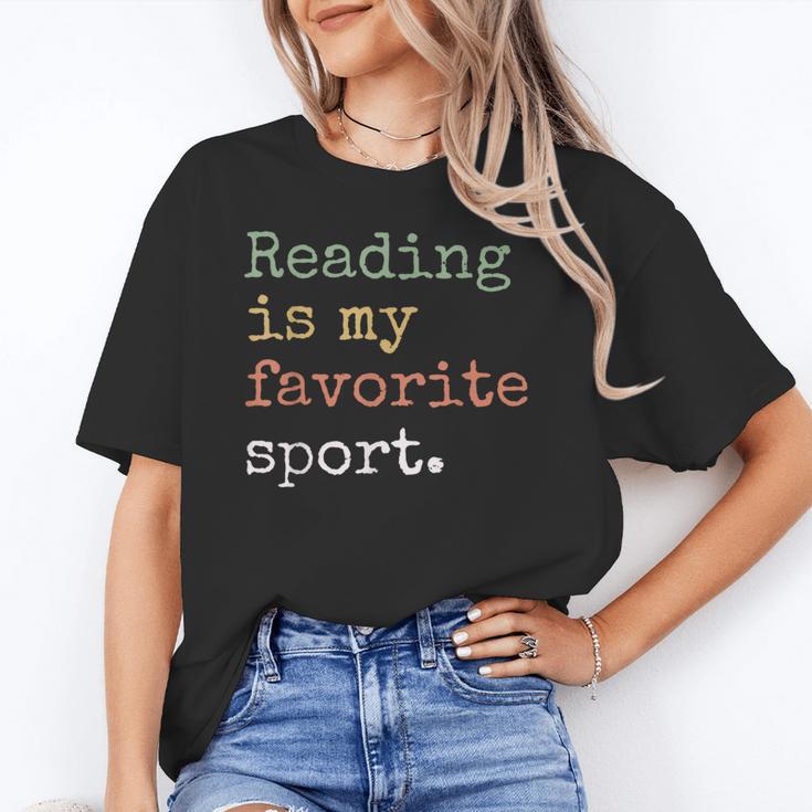Reading Is My Favorite Sport Book Lovers Man Woman Unisex T-Shirt Reading Is My Favorite Sport Book Lovers Man Woman Unisex T-Shirt