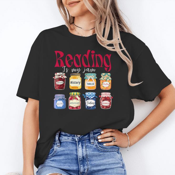 Reading Is My Jam Teacher Student Book Lovers Unisex T-Shirt Reading Is My Jam Teacher Student Book Lovers Unisex T-Shirt