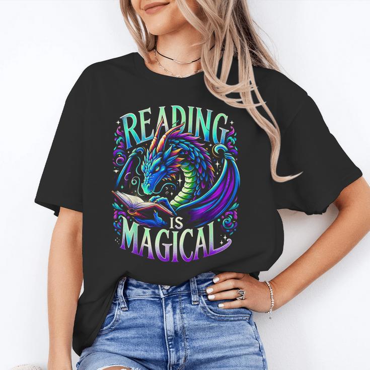 Reading Is Magical Dragon Tee Perfect For Book Lovers Kids Unisex T-Shirt Reading Is Magical Dragon Tee Perfect For Book Lovers Kids Unisex T-Shirt