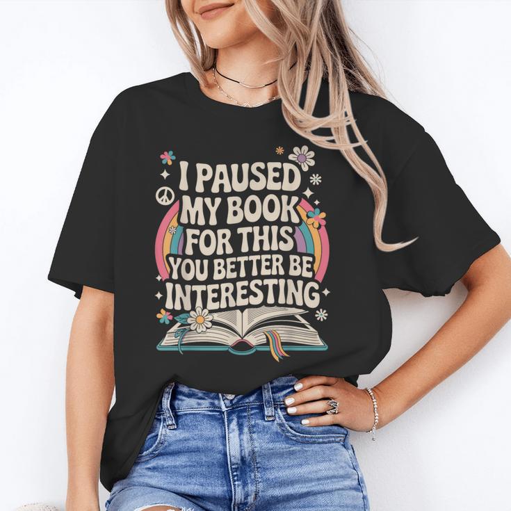 Reading Quote For Bookworm And Librarian Unisex T-Shirt