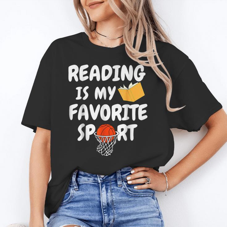Reading Is My Tee Favorite Sport Basketball World Book Day Unisex T-Shirt Reading Is My Tee Favorite Sport Basketball World Book Day Unisex T-Shirt