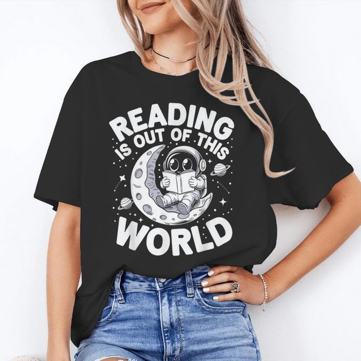 Reading Is Out Of This World Space Books Lover Unisex T-Shirt