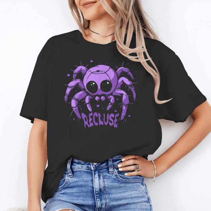 Recluse Pastel Goth Spider Shy Introvert Creepy Cute Kawaii Unisex T-Shirt Recluse Pastel Goth Spider Shy Introvert Creepy Cute Kawaii Unisex T-Shirt