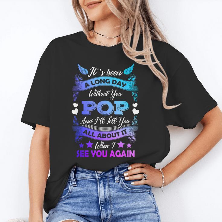 Remembrance Of Pop Memory Of My Grandpa In Heaven Unisex T-Shirt Remembrance Of Pop Memory Of My Grandpa In Heaven Unisex T-Shirt