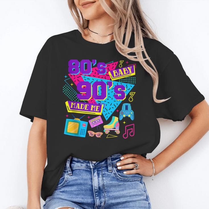 Retro 1980s 80's Baby 1990s 90's Made Me Nostalgia Birthday Unisex T-Shirt Retro 1980s 80's Baby 1990s 90's Made Me Nostalgia Birthday Unisex T-Shirt