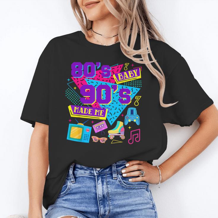 Retro 1980s 80's Baby 1990s 90's Made Me Nostalgia Birthday Unisex T-Shirt Retro 1980s 80's Baby 1990s 90's Made Me Nostalgia Birthday Unisex T-Shirt