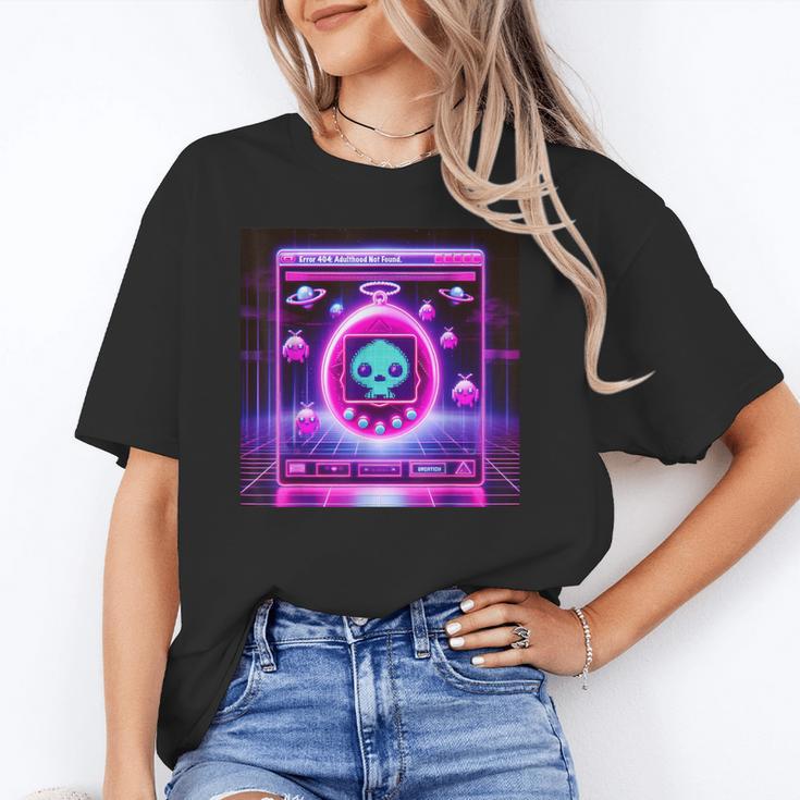 Retro Nostalgia Vaporwave- Error 404 Unisex T-Shirt