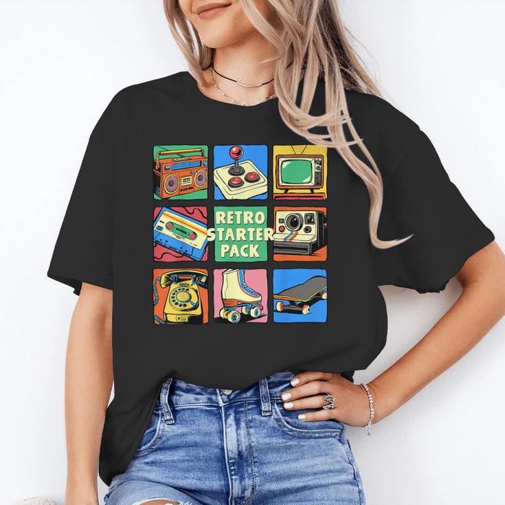 Retro Starter Pack 80s 90s Vintage Nostalgia Cassette Tape Unisex T-Shirt Retro Starter Pack 80s 90s Vintage Nostalgia Cassette Tape Unisex T-Shirt