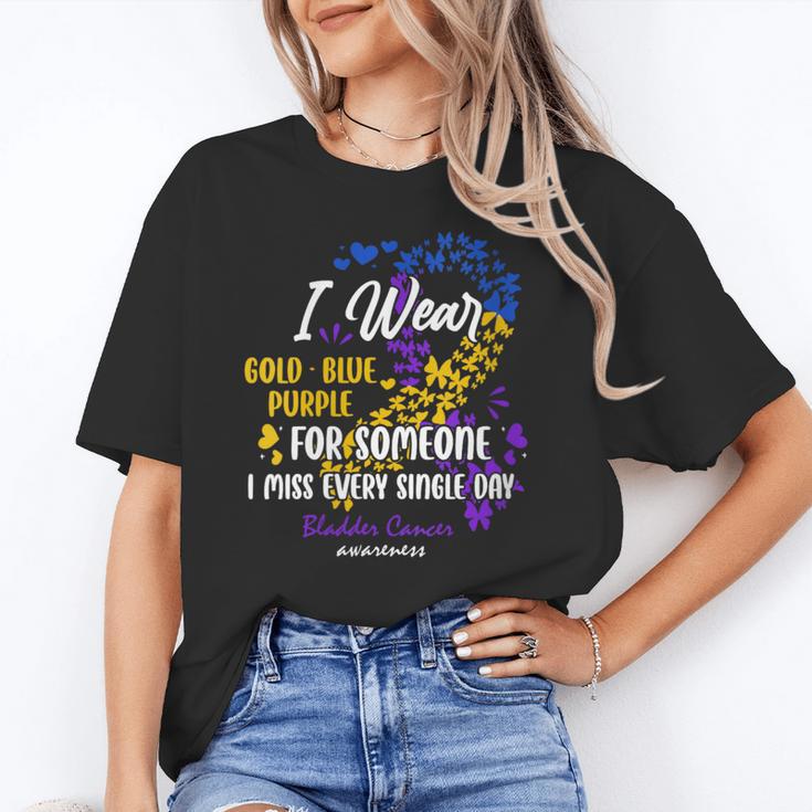 Ribbon Bladder Cancer Angel Support Memory Unisex T-Shirt Ribbon Bladder Cancer Angel Support Memory Unisex T-Shirt
