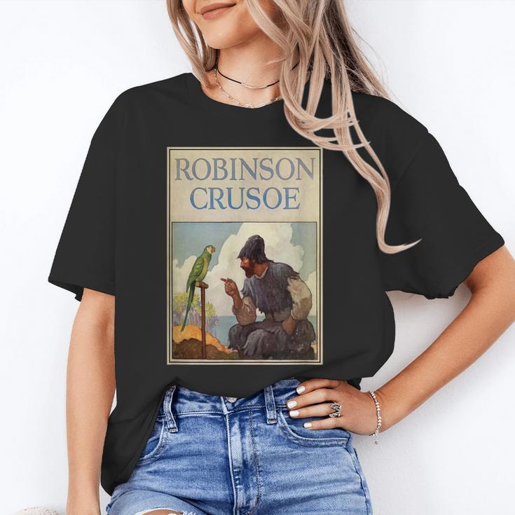 Robinson Crusoe Book Cover 1920 Unisex T-Shirt